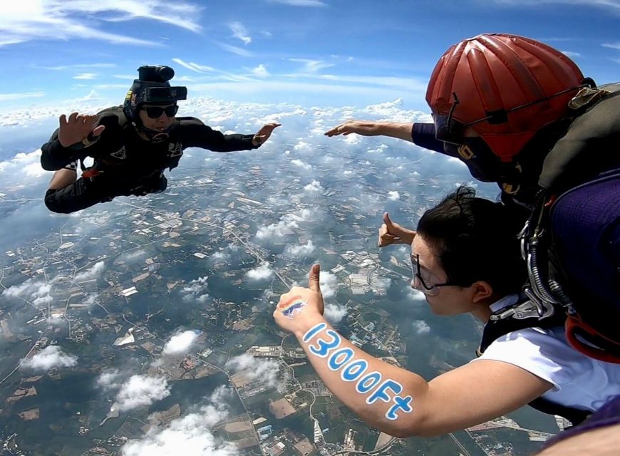 Pattaya: Tandem Skydive Deluxe Video & Photos