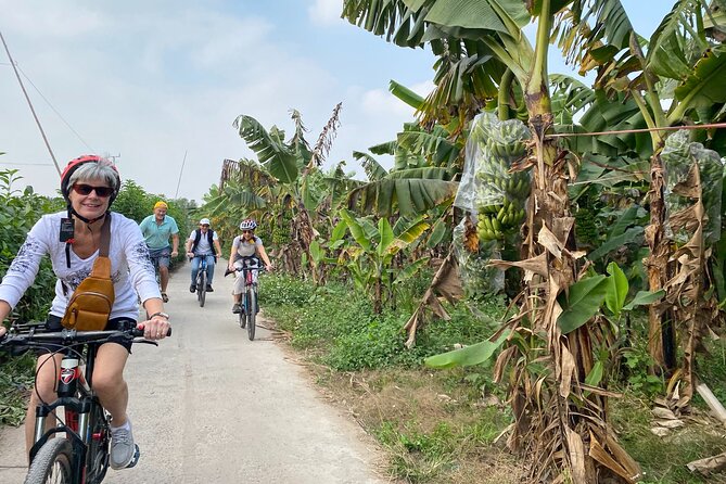 Pedaling Through Hanois Hidden Gems and Banana Island & Food