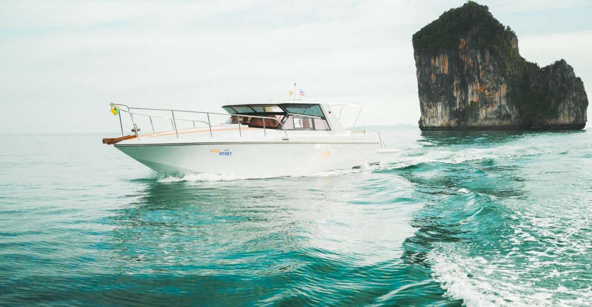 Phi Phi Islands: Private Full-Day Trip by Luxury Boat W/Food