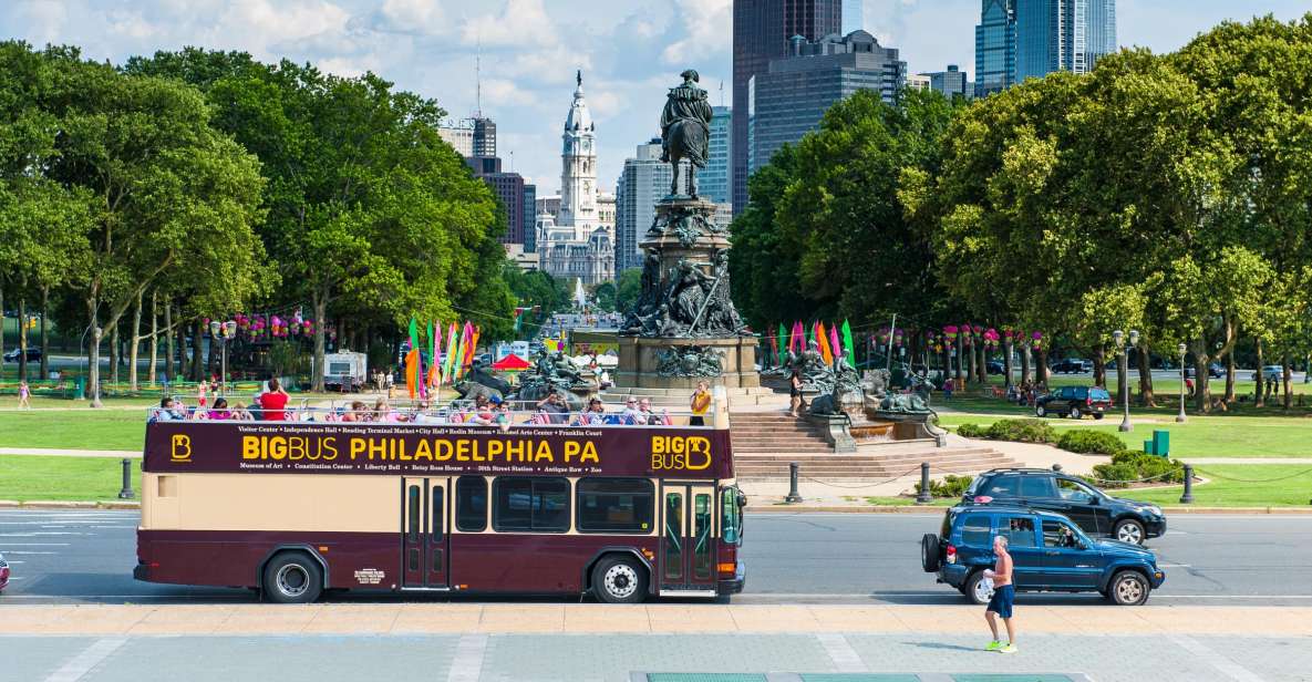 Philadelphia: Double-Decker Sightseeing Bus Tour