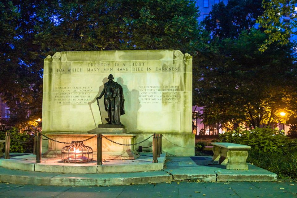 Philadelphia: Phantoms of the Founding Fathers Walking Tour - Meet at Washington Square Park Fountain