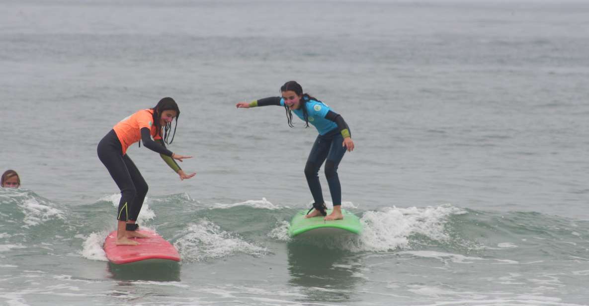 Porto: Small Group Surf Lesson With Transportation