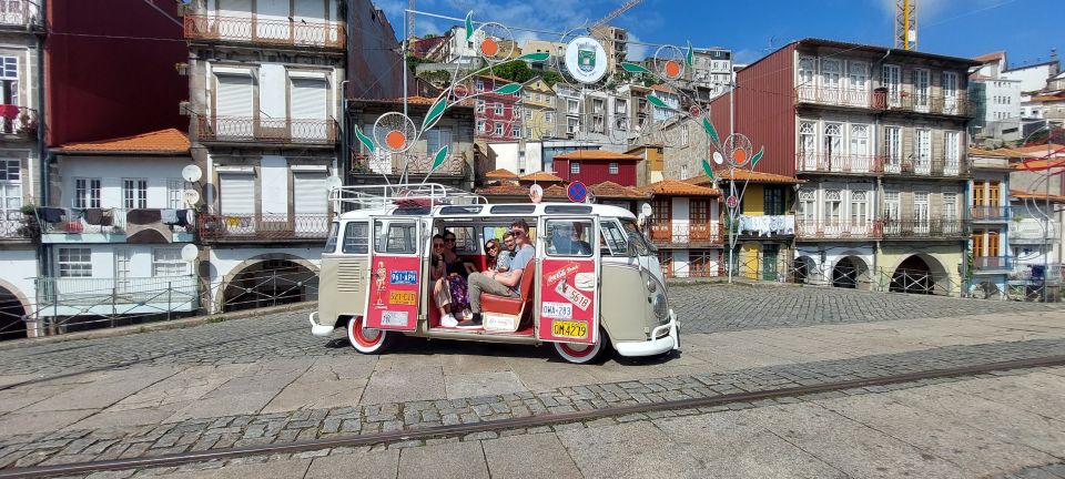 Porto’s Historic Centre & Surroundings Tour – Volkswagen Kombi Van