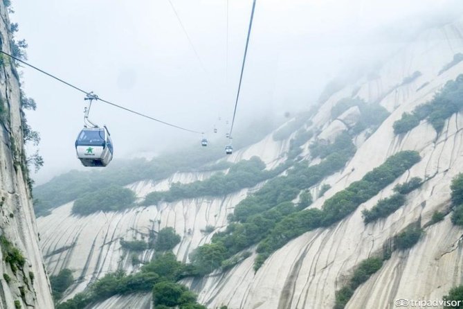 Private Day Tour of Mt. Huashan With Round-Trip Cable Car From Xian - Guided Experience