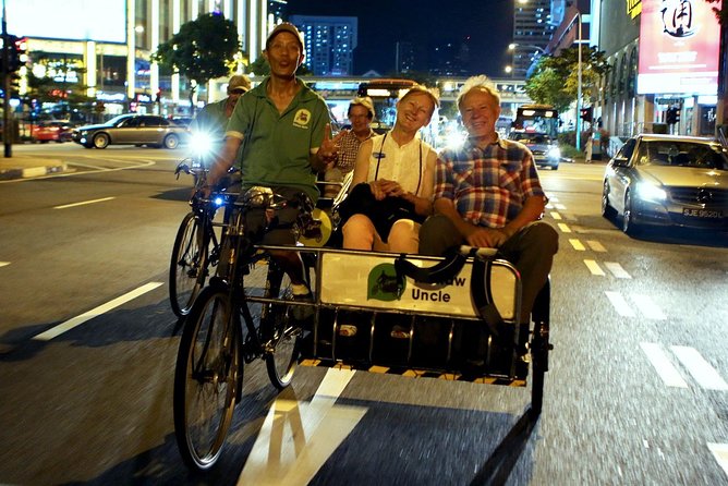 Private Singapore Night Tour With Gardens by the Bay,Trishaw Ride & River Cruise - Tour Overview