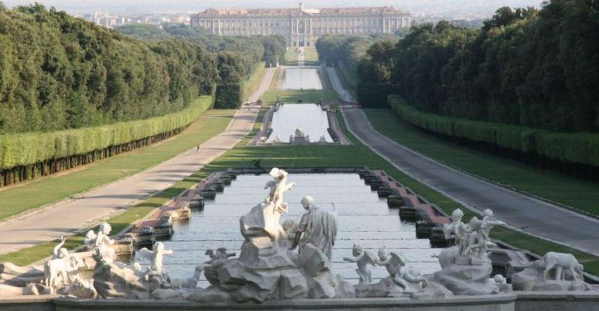 Private Tour Caserta: Royal Palace & Outlet Shopping