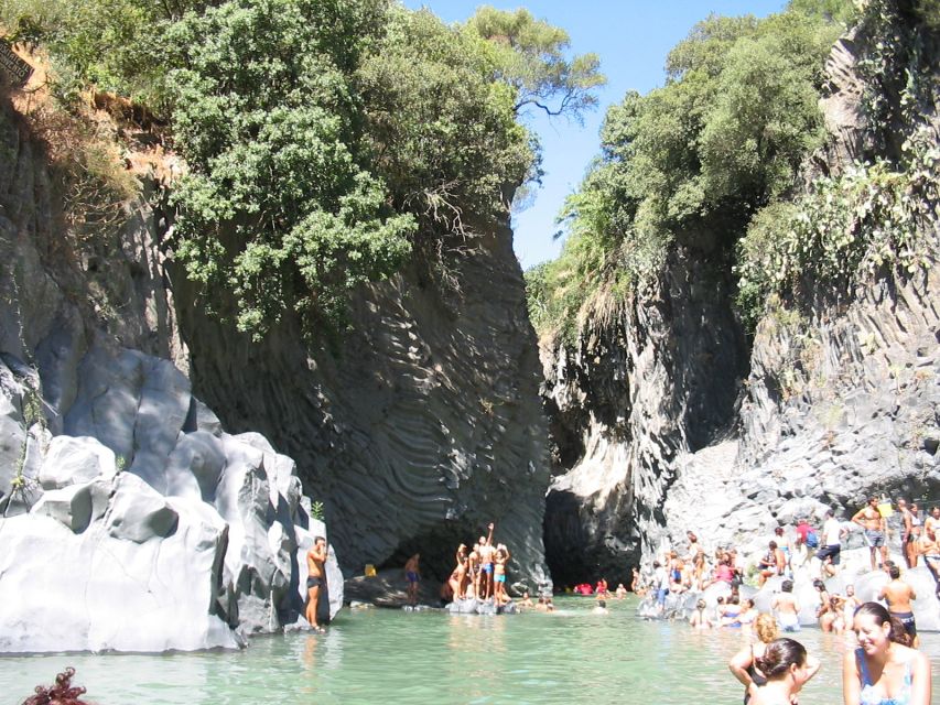 Private Tour of Alcantara Gorges. Including Food and Wine