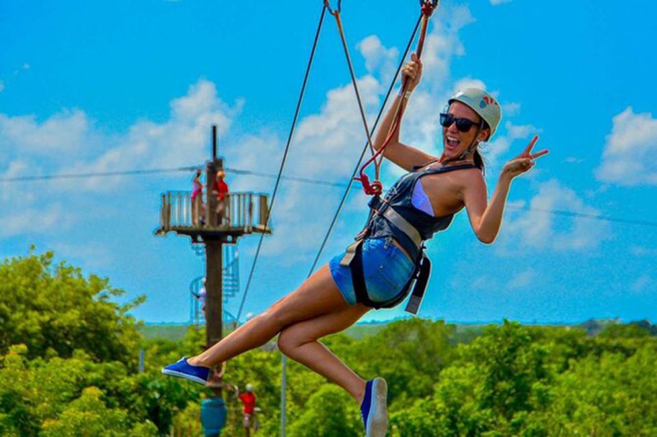 Punta Cana: Adventure of Zip Line (Canopy) - Itinerary Details