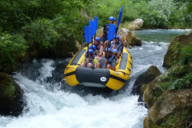 Rafting Experience in the Canyon of the River Cetina