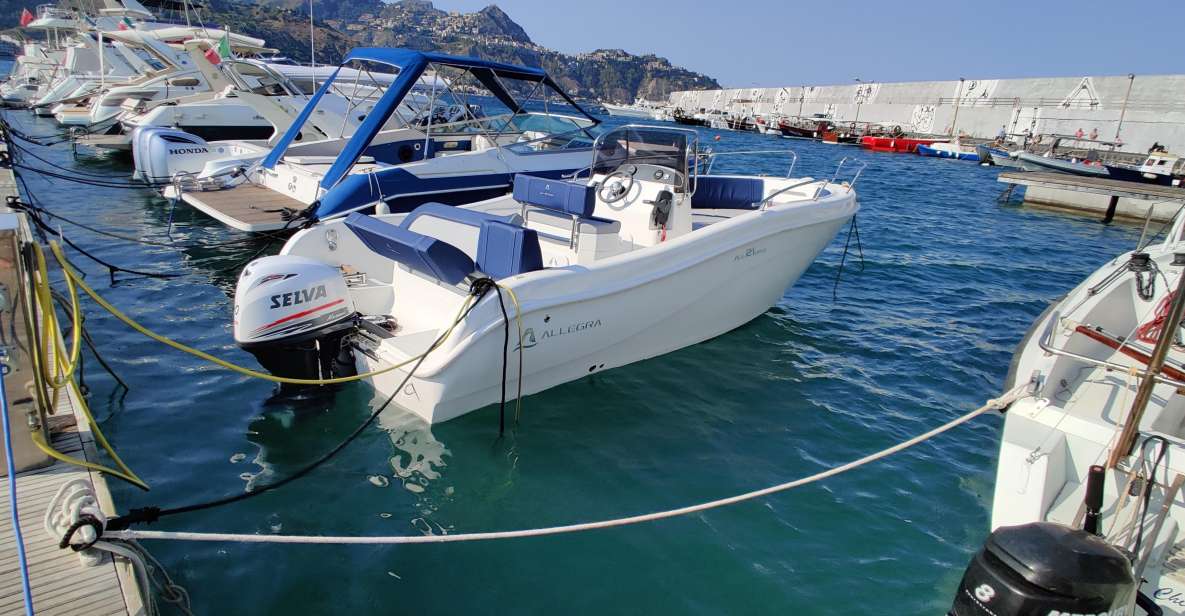 Rent a Boat in Taormina Without a License