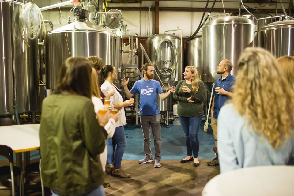 Richmond: Guided Tour of Local Breweries With Tastings