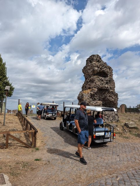 Rome: Appian Way & Catacombs Golf Cart Shared Tour