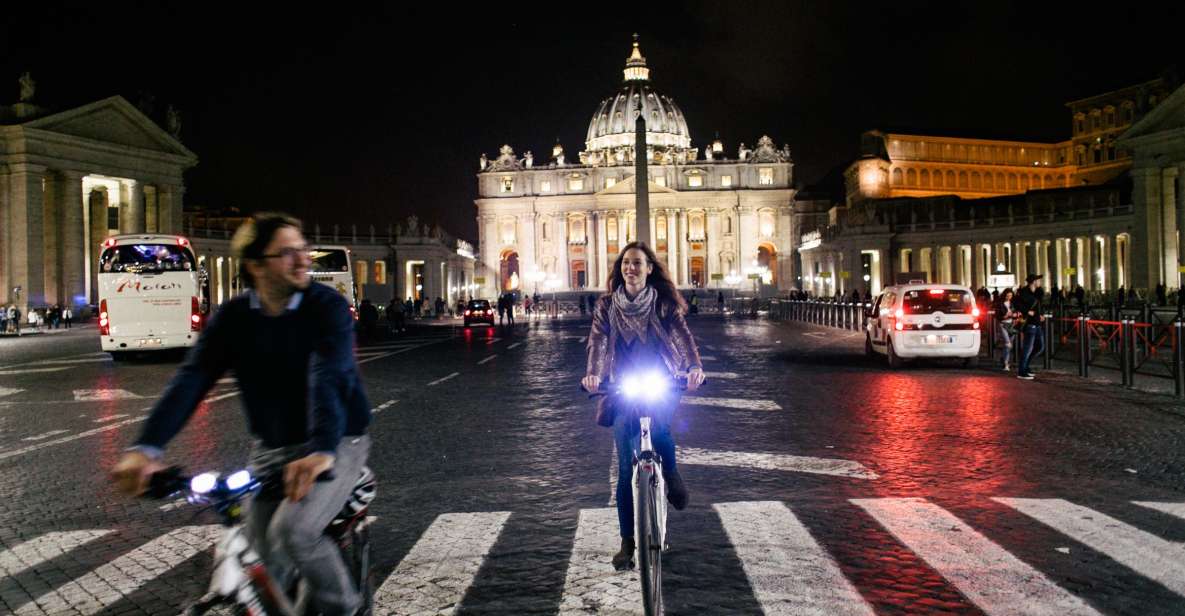 Rome by Night: 3-Hour Bike Experience