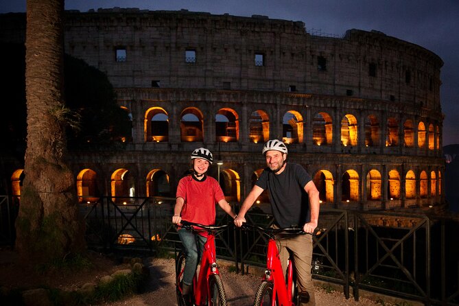 Rome by Night Cannondale EBIKE Tour With Optional Italian Dinner