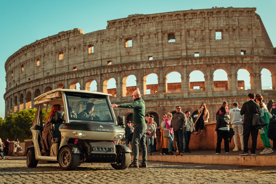 Rome: City Sightseeing Tour by Golf Cart