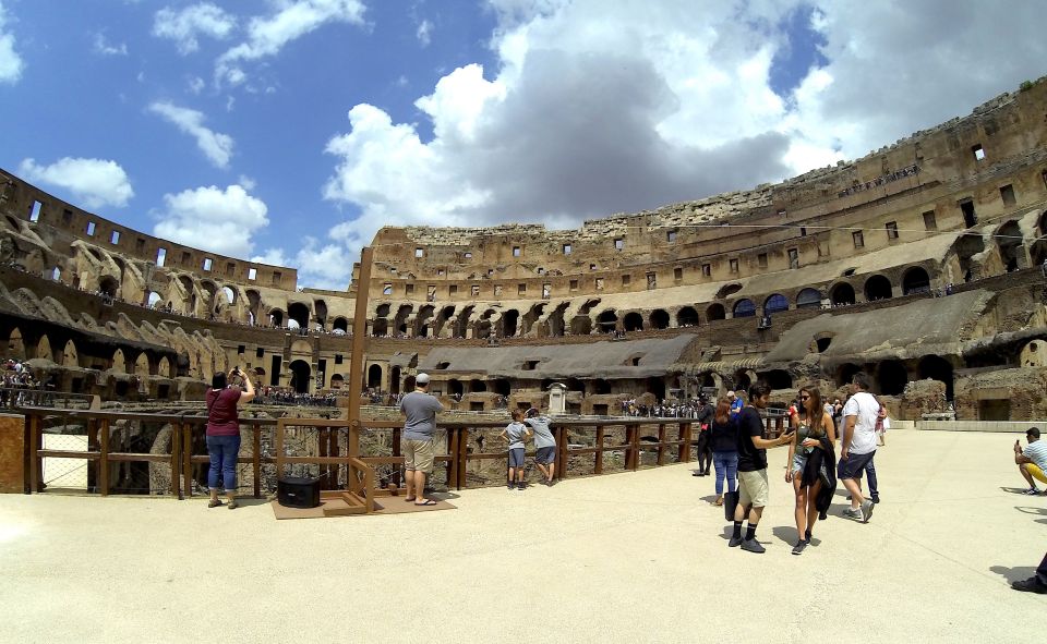 Rome: Colosseum Arena Small-Group Tour & Roman Forum Option