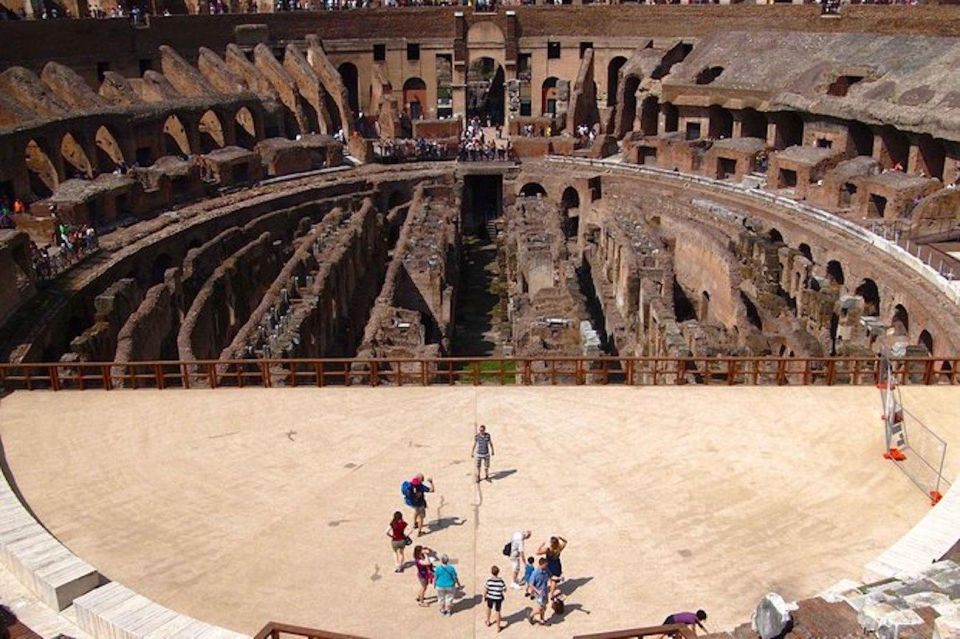 Rome: Colosseum Underground All-Access Tour W/ Roman Forum