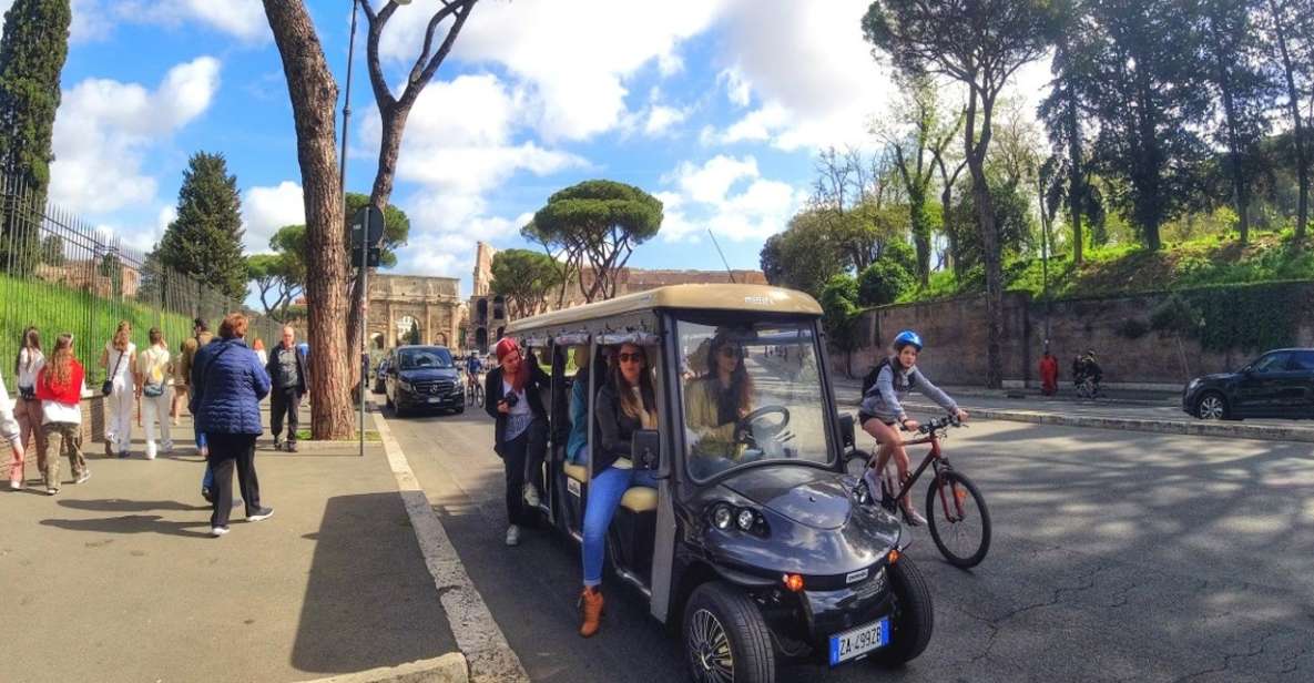 Rome: Golf Cart Tour Through the City With Local Guide