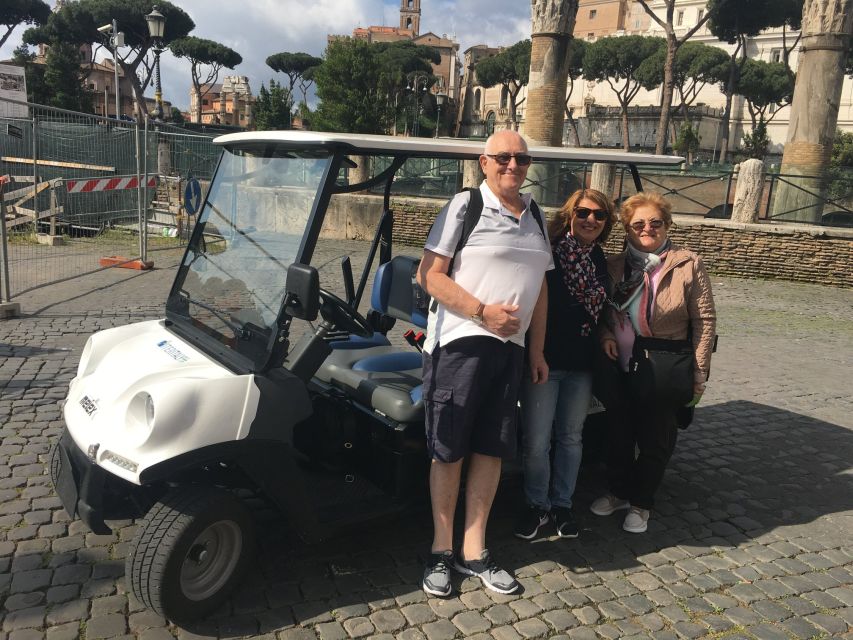 Rome: Highlights and Hidden Sights Golf Cart Tour