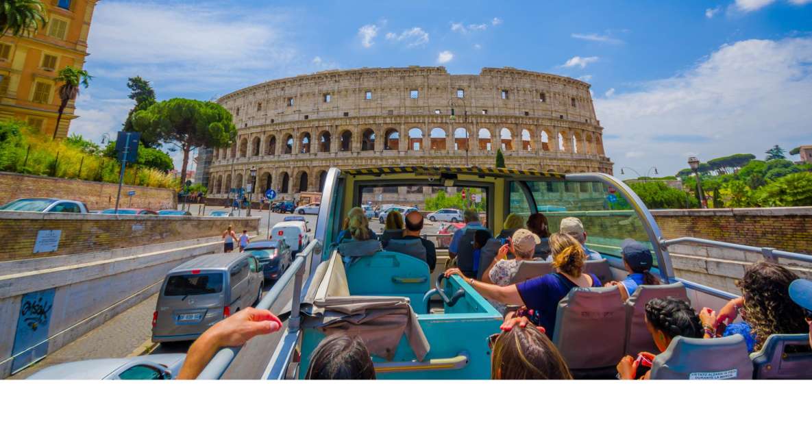 Rome: Hop-on Hop-off Bus Tour and Colosseum Experience - Tour Overview