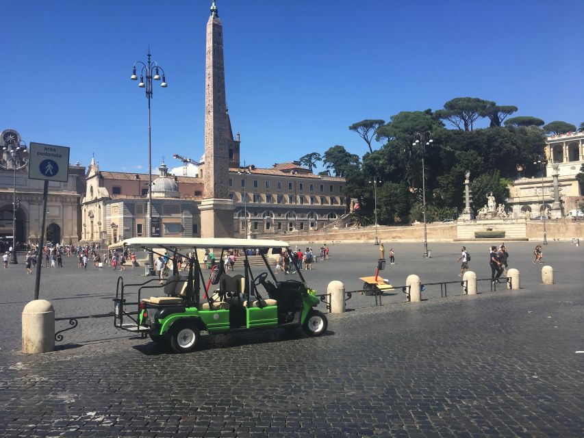 Rome: Imperial City Tour by Golf Cart With Optional Transfer