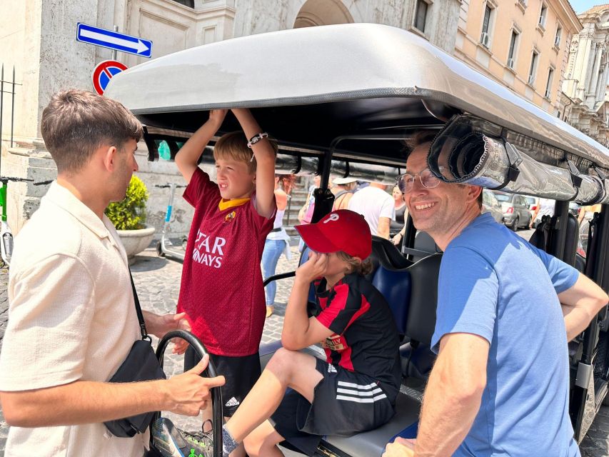 Rome in Golf Cart 7 Hours Unforgettable Full Immersion