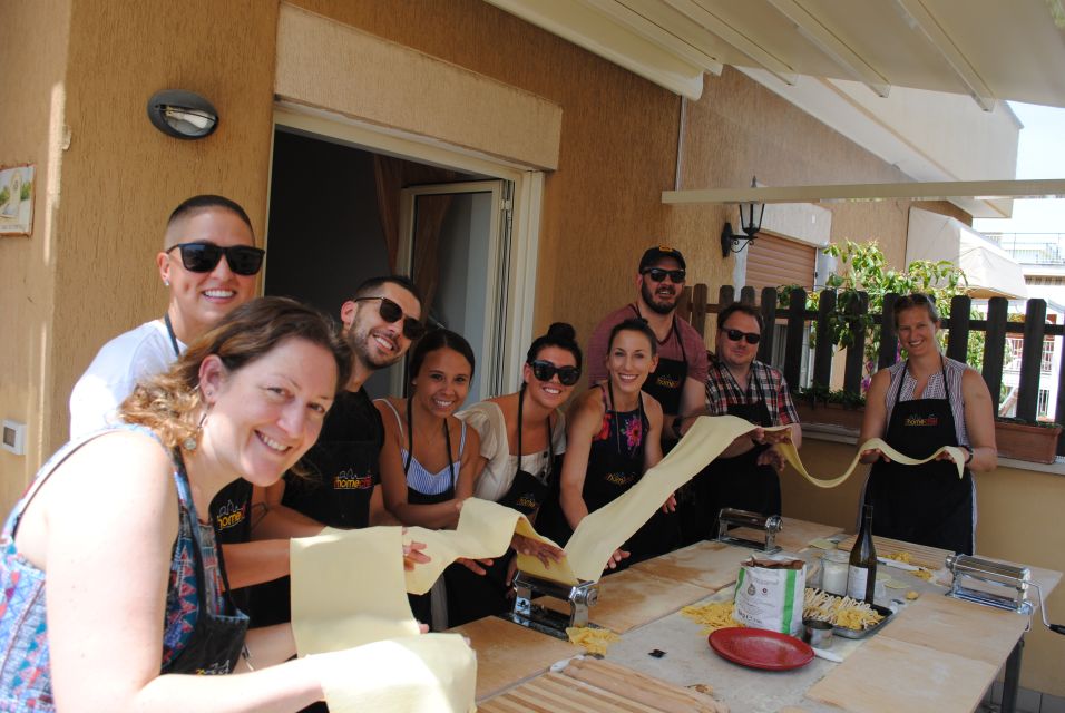 Rome: Prepare the Pasta With the Chef on the Panoramic Terrace