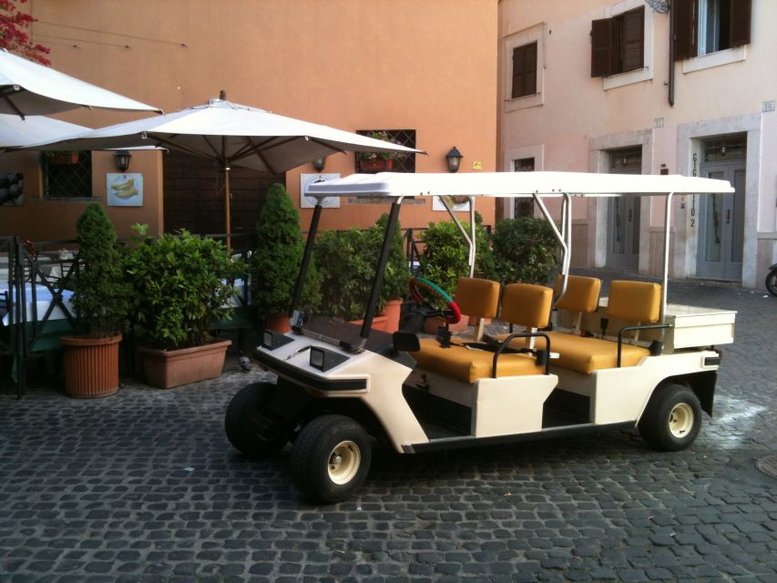 Rome: Private Customizable 3-Hour Golf Cart City Tour - Exploring Romes Famous Landmarks