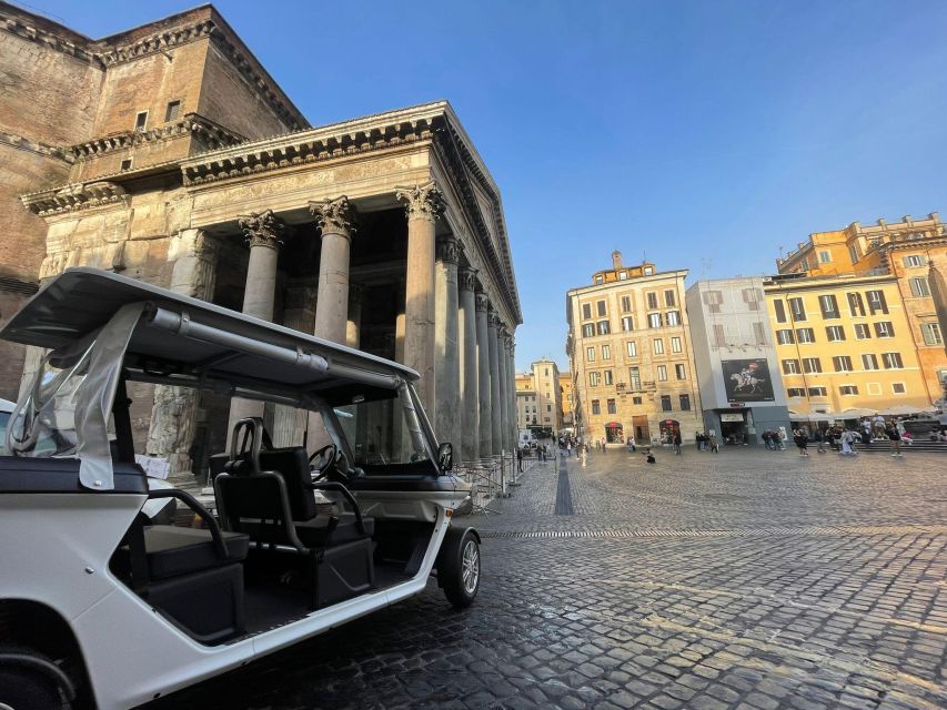 Rome: Private Customizable Tour in an Electric Golf Cart