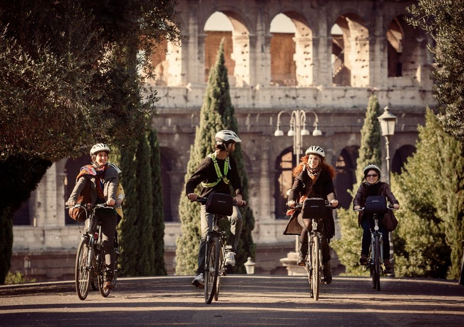Rome: Private Half-Day Bike Tour With E-Bike