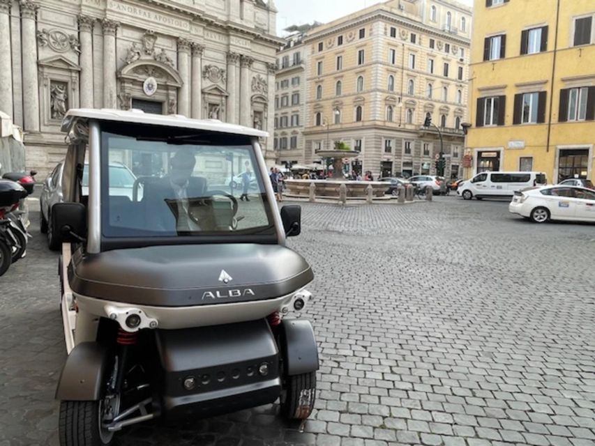 Rome: Private Sightseeing Tour by Golf Cart