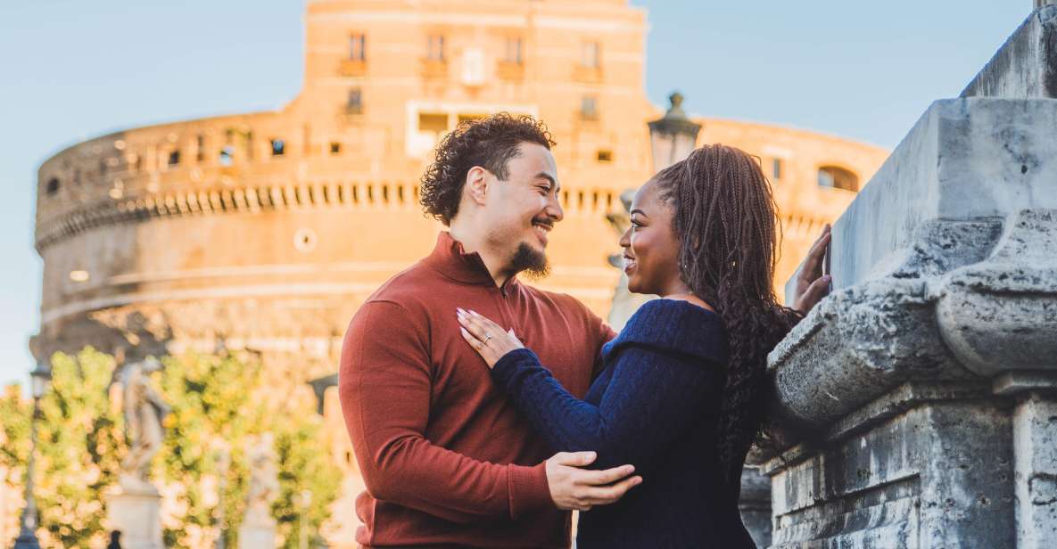 Rome: Professional Private Photoshoot at Castel Sant’Angelo