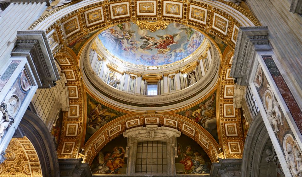 Rome: St. Peters Basilica With Dome Private Tour