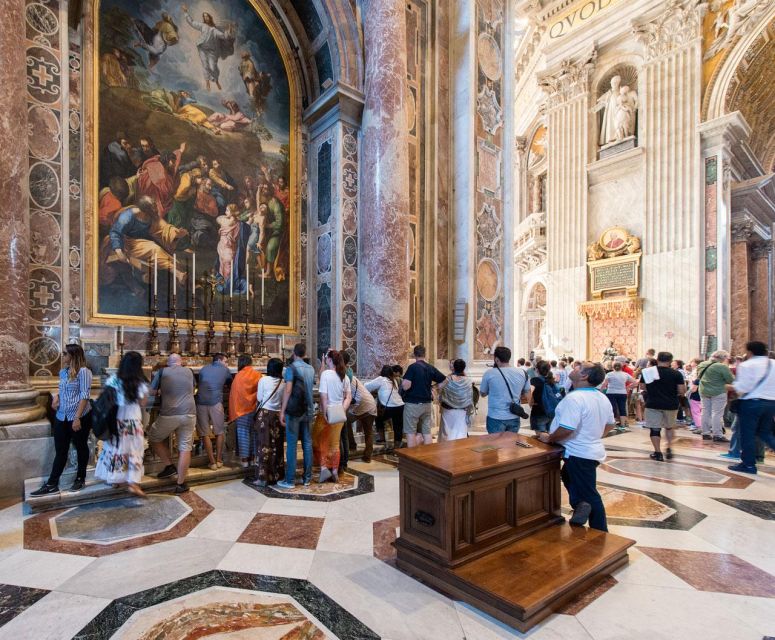 Rome: Vatican Museums and Sistine Chapel Tour With Basilica