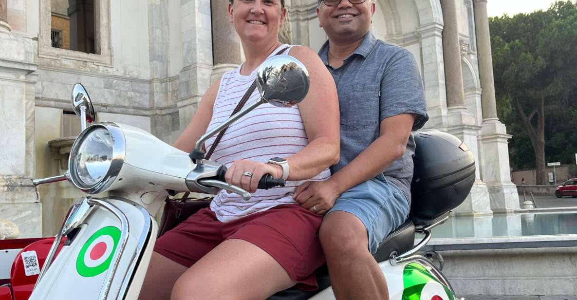 Rome: Vespa Self-Drive Tour With Gelato