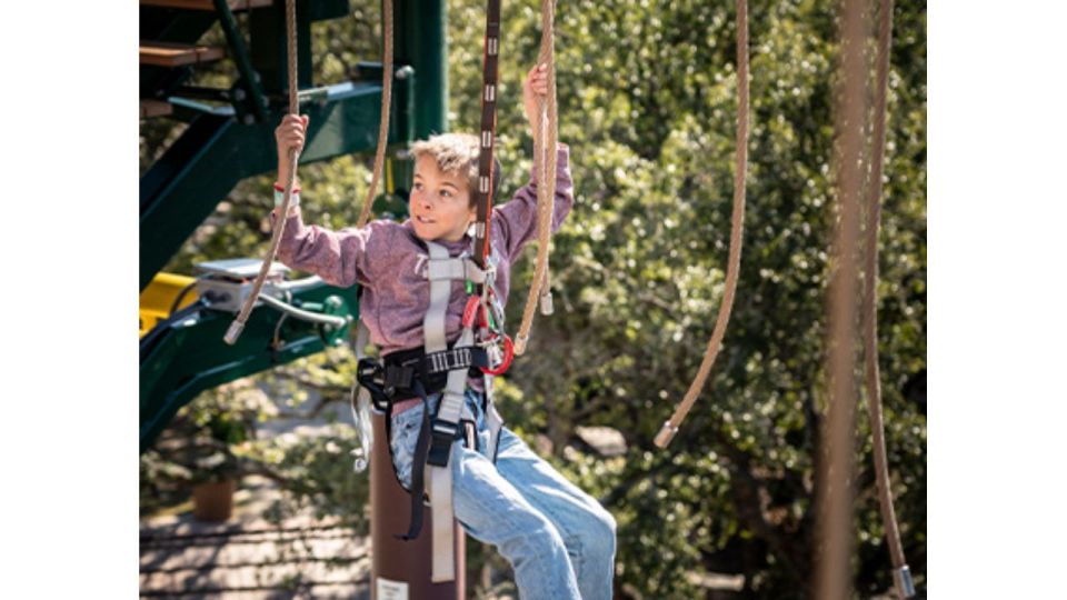 San Antonio: Twisted Trails Zip Rails, Ropes & Climbing Wall