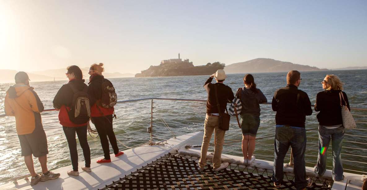 San Francisco Bay Sunset Cruise by Luxury Catamaran