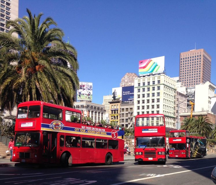 San Francisco DELUXE Evening Bus Tour All 20 Stops 4:00 Pm