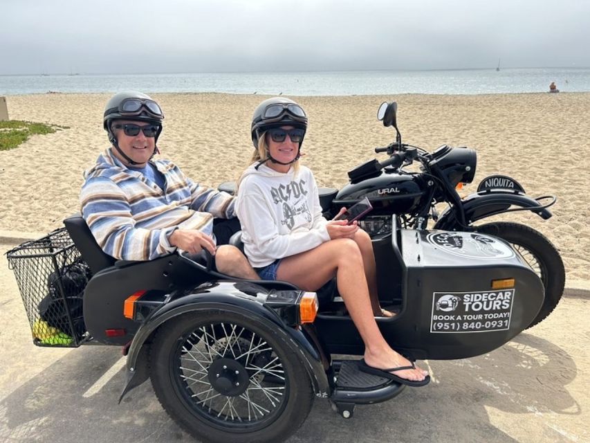 Santa Barbara: Private Scenic Tandem Sidecar Tour