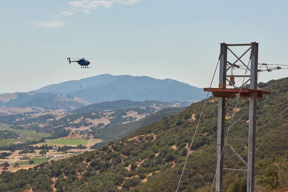 Santa Ynez Valley: Zipline Adventure With 4×4 Humvee Ride