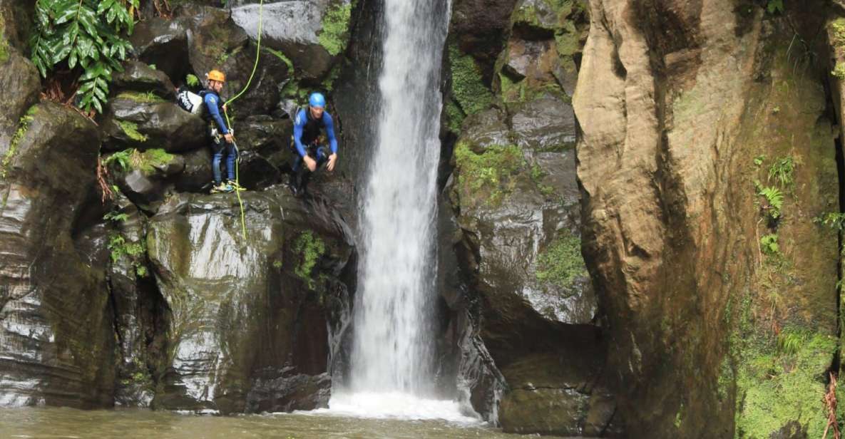 Sao Miguel: Salto Do Cabrito Guided Canyoning Experience