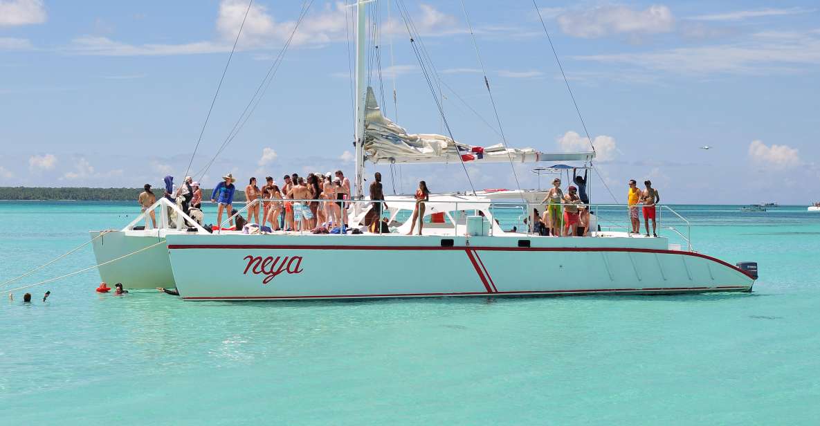 Saona Island: Catamaran and Speed Boat Full-Day Trip - Tour Description Overview