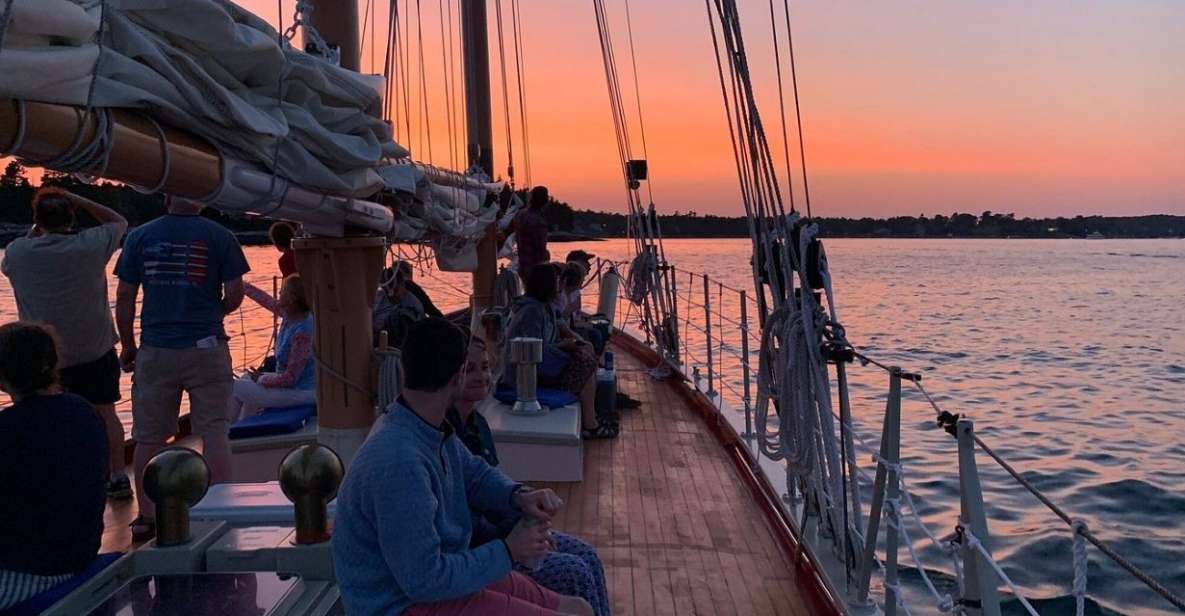 Schooner Apple Jack: 2 Hr Sunset Sail From Boothbay Harbor