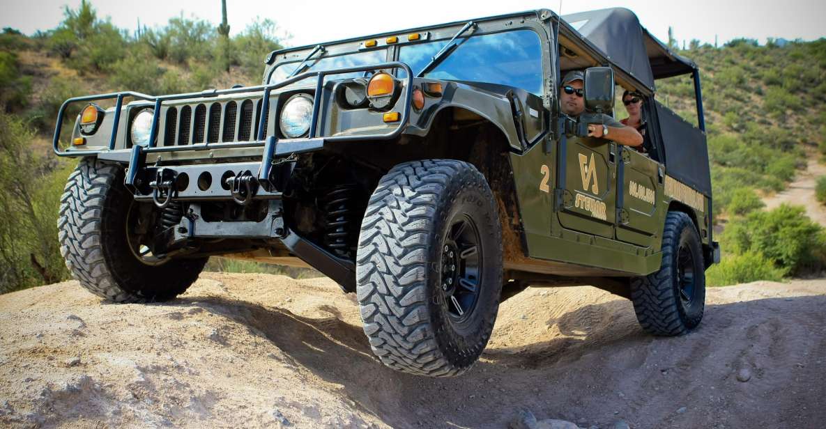 Scottsdale: Tonto National Forest Off-Road H1 Hummer Tour