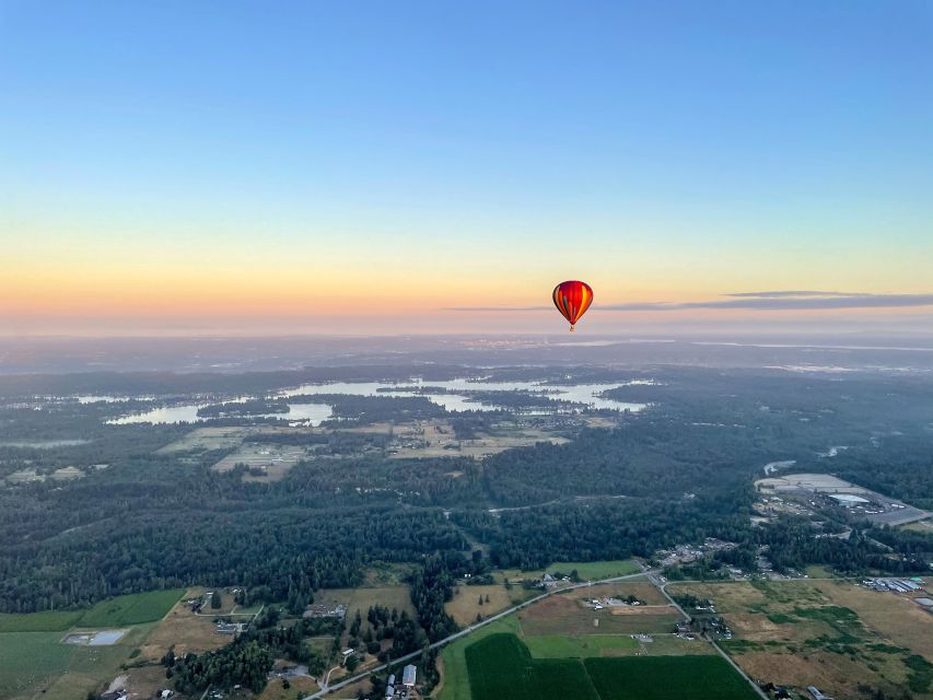 Seattle: Mt. Rainier Sunrise Hot Air Balloon Ride - Activity Overview