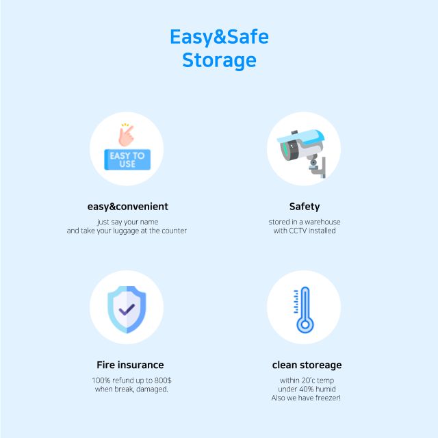 Seoul: Luggage Storage Near Incheon Airport Terminal 1 - Booking and Pricing