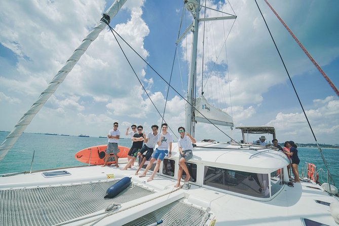 Singapore Sunset and Moring Cruise On A Luxury Catamaran