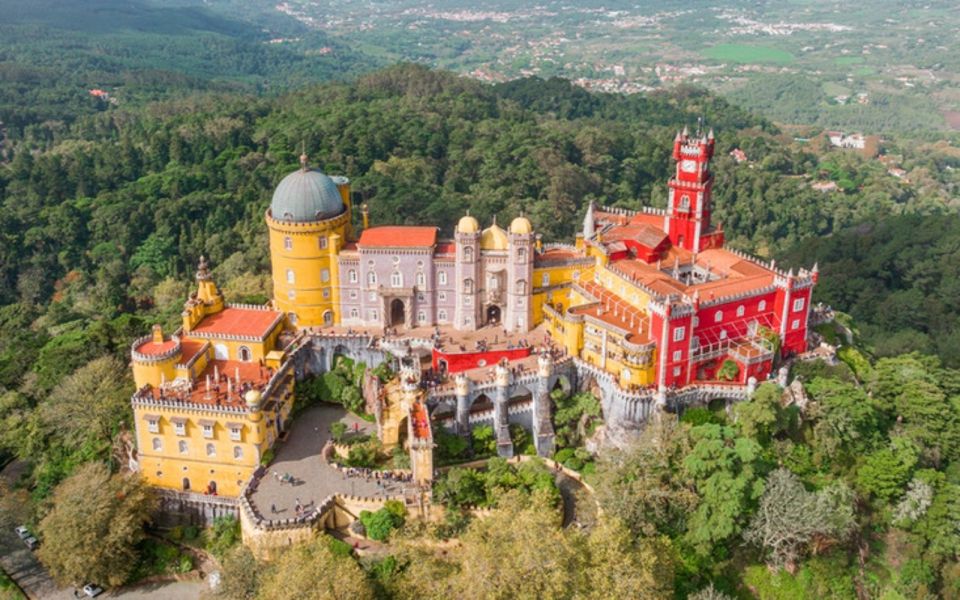 Sintra: Pena Palace, Moorish Castle, Regaleira, and Monserrate