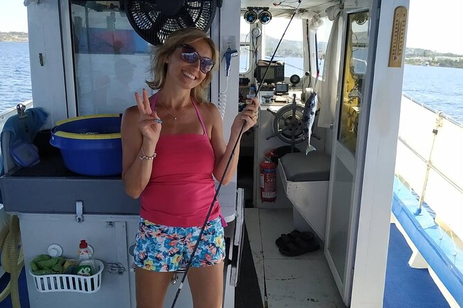 Skevos Fishing Trip in Rhodes, Including Pick Up