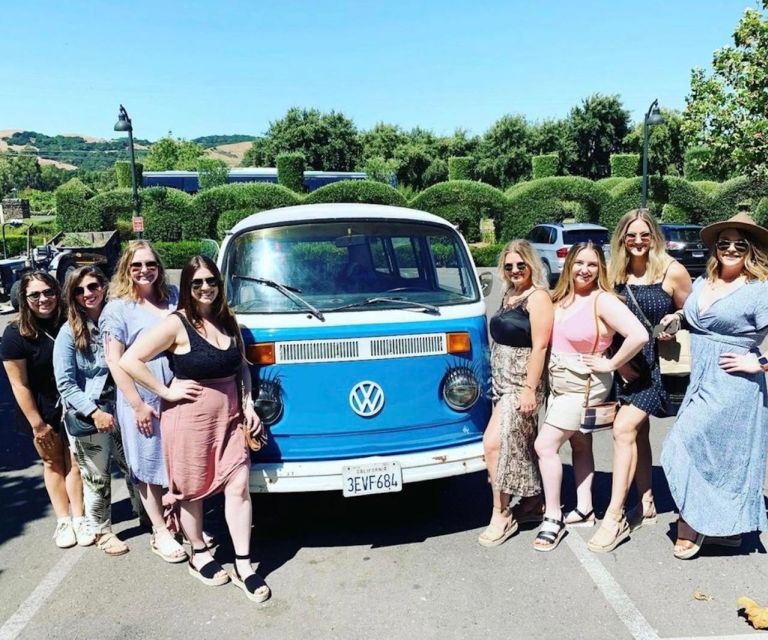 Small Group Wine Country Tour on Vintage VW Bus